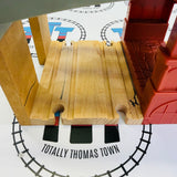 Vicarstown Station with Lights and Sound #1 Marked Track Wooden Rare - Useda