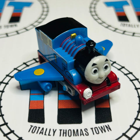 Doctor Airplane Thomas Missing/Peeling Stickers Capsule Pull Along - Used