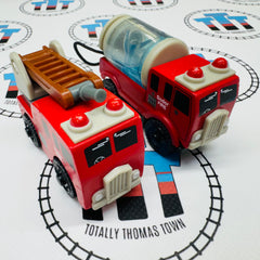 Sodor Fire Crew (TOMY) Low Water Good Condition Wooden - Used