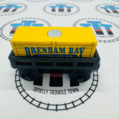 Cargo Car Black with Yellow Brendam Bay Cargo Wooden - Used