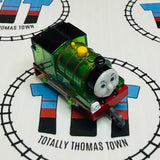 Clear Glitter Percy No Stickers Pull Along Capsule Plarail - Used