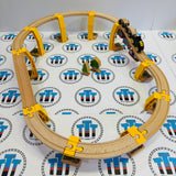 BRIO Sky Train Set #2 with Motorized Car (33925/33930) Wooden - Used