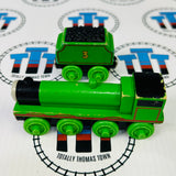 Henry & Tender (Learning Curve 2001) Fair Condition Wooden Rare - Used