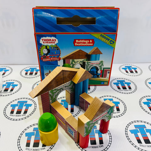 Sodor Blocks - Buildings & Destinations Rare Wooden - Excellent/New in Box