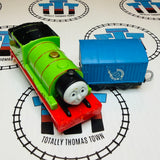Talking Percy and Cargo (2014 Mattel) Fair Condition Used - Trackmaster Revolution