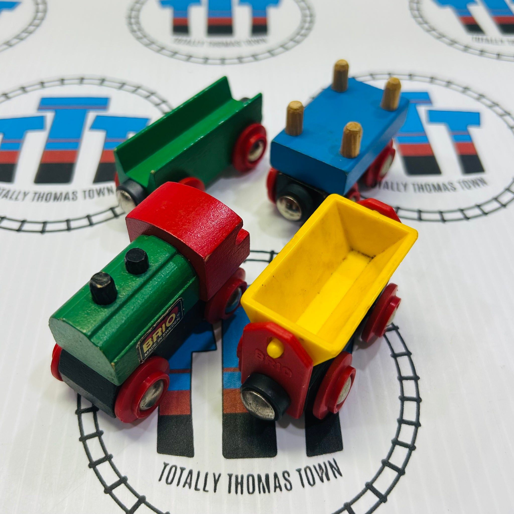 BRIO Vintage Train Pack Wooden Used