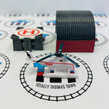 Harold’s Hangar & Helipad with Fair Condition Harold Trackmaster - Used