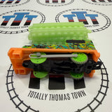 Hyper Glow Percy with 3 Track Pieces (2017) Good Condition Used - Trackmaster Revolution