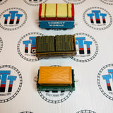 Sodor Building Co. Cargo Cars (1 Different Cargo Piece) Used - Trackmaster