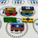 Peg & Stack Kit Wagons (Mattel) Wooden - Used