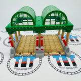 Gare de Knapford avec lumières et rails #2 Petites marques en bois - Occasion