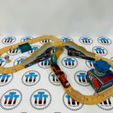 James' Fishy Delivery Set (No Road/Damaged Bridge) See Notes Thomas Brand Wooden - Used