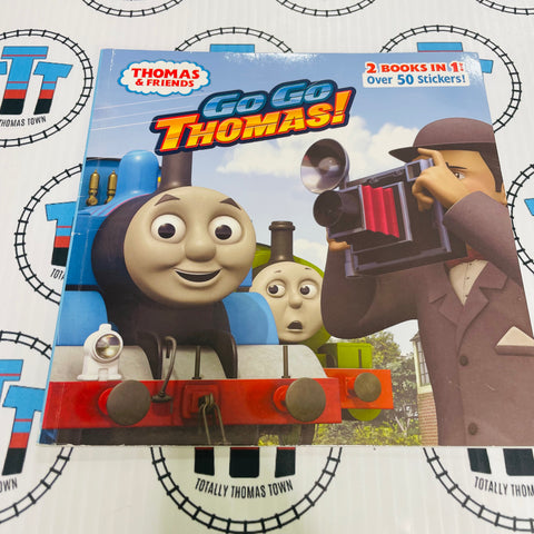 Express Coming Through and Go Go Thomas - 2 Books in 1 (No Stickers) Book - Used