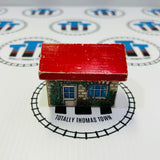 Red Roof House Rare Fair Condition Wooden - Used