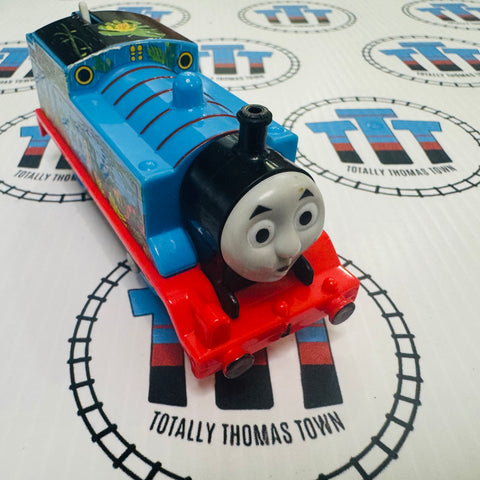 Mud and Swamp Covered Thomas (2013 Mattel) Blue Wheels Used - Trackmaster Revolution
