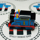 Thomas Worried Missing Sticker Capsule Plarail Pull Along “All Engines Go” - Used
