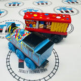 Happy Birthday Thomas & Box Car (Learning Curve) Good Condition Wooden - Used