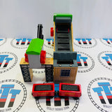 Compagnie charbonnière (Sodor Mining Co.) avec 2 wagons de marchandises (2001) #2 Toits peints en bois - Occasion