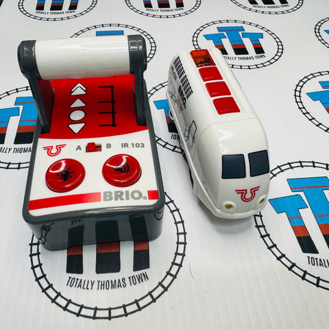 BRIO Remote Control Travel Train 33510 Wooden - Used
