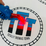 Spin & Fix Thomas Steamworks Set with Repair Gun Modified Track Used - Trackmaster