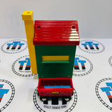 BRIO Push and Load Tower with Cargo Car & Blue Pipe 33324 Wooden - Used