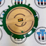BRIO 33460 Turntable Track Fair Condition Marked Wooden - Used