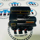 Donald & Tender Flat Magnet with Staples #38 Rare Fair Condition Chipping Paint Wooden - Used