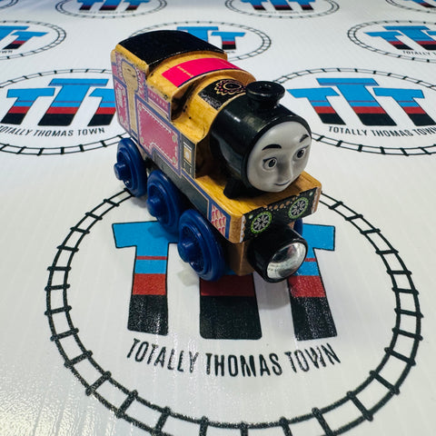 Ashima (Thomas Wood Unpainted Mattel) Fair Condition Marked Wooden - Used