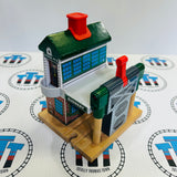 Suddery Signal Station #3 Engine Recognition Corroded Terminal (Working Electronics)/Manually Flip Sir Topham HattWooden - Usedn