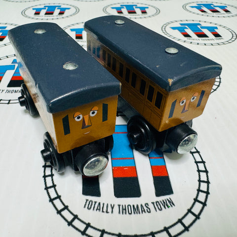 Annie & Clarabel (Mattel) Good Condition Wooden - Used