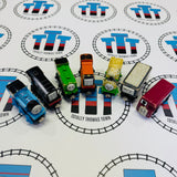 Train Value Pack #6 Fair/Poor Condition Chipping Paint/Discoloured/Missing Pieces Thomas Brand Wooden - Used