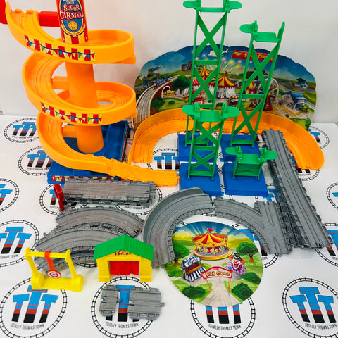 Thomas & Percy’s Carnival Adventure Set #2 with Sounds Complete Used - Take Along
