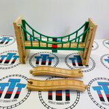 Collapsing Suspension Bridge #1 Good Condition Wooden - Used