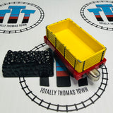 Cargo Car Yellow with Coal Cargo Used - Take Along