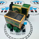 Emily & Tender (Thomas Wood Unpainted Mattel) Good Condition Wooden - Used