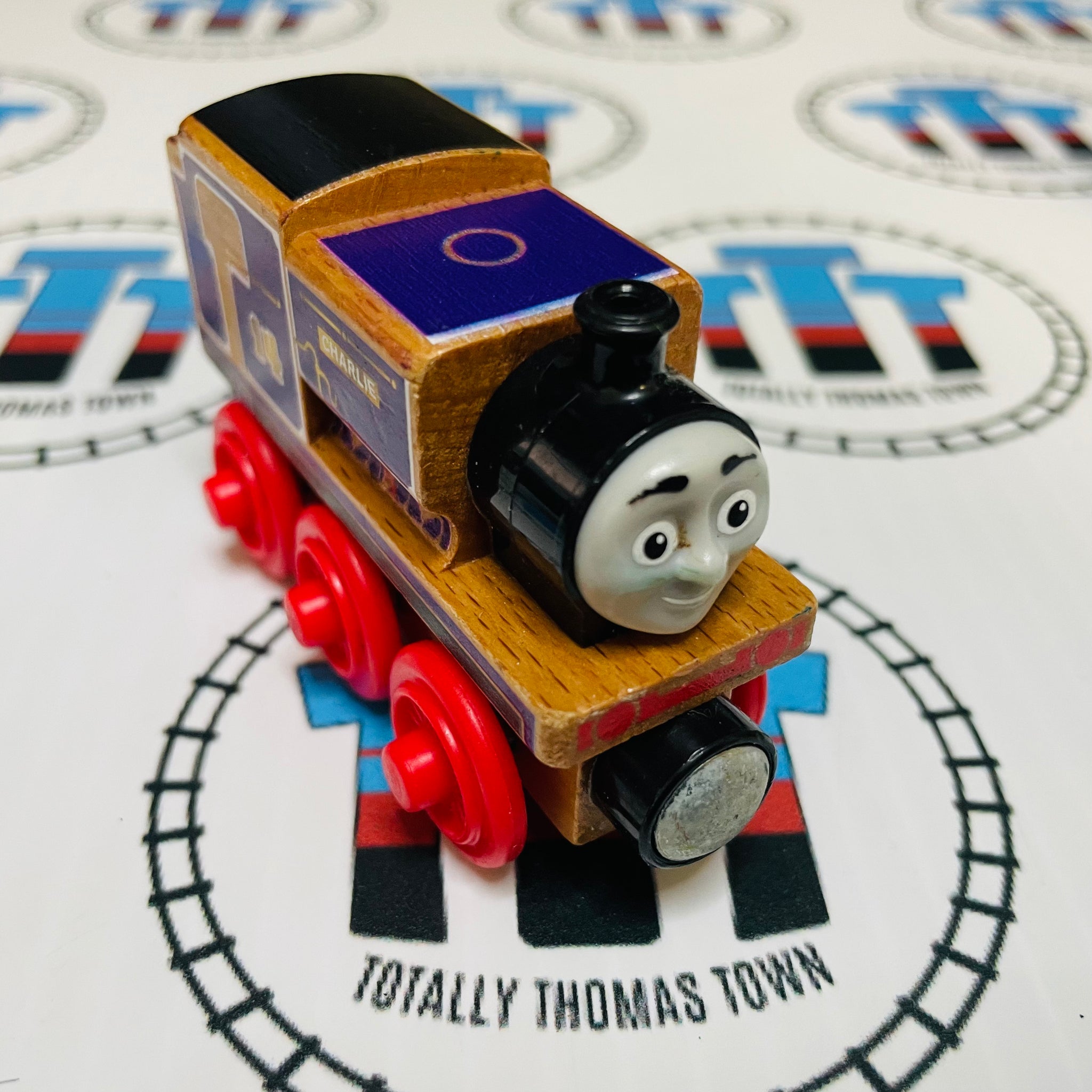 Charlie (Thomas Wood Mattel Unpainted) Wooden Used – Totally
