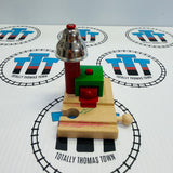 BRIO 33754 Magnetic Bell Signal Marked Track Wooden - Used