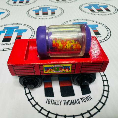 Jelly Bean Car Rare Wooden - Used