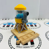 Water Tower Yellow #2 Chipped Magnets/Low Water  - Used