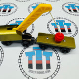 Breakdown Train & Flatbed (Learning Curve 2001) Poor Condition Chipping Paint Wooden Rare - Used