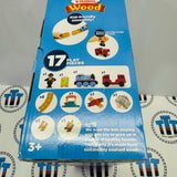 Racing Figure 8 Set (Thomas Wood Mattel) with Thomas, Bertie and Man Wooden - New