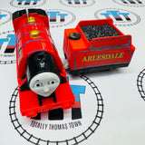 Mike & Tender #4 (2013 Mattel) Fair Condition Eyebrow and Tender Used - Trackmaster Revolution