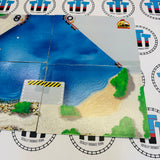 BRIO 33750 Theodore Tugboat Playboard (Fair Condition - Taped) - Used