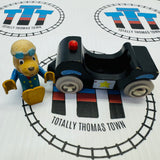 BRIO Sgt. Murphy (Brittle/Fair Condition) and Police Car Richard Scarry Busytown Fair Condition Wooden - Used