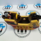 BRIO 33901 Pirate Ship with Sound (Missing Sail/Brittle Fair Condition Figure) Wooden - Used