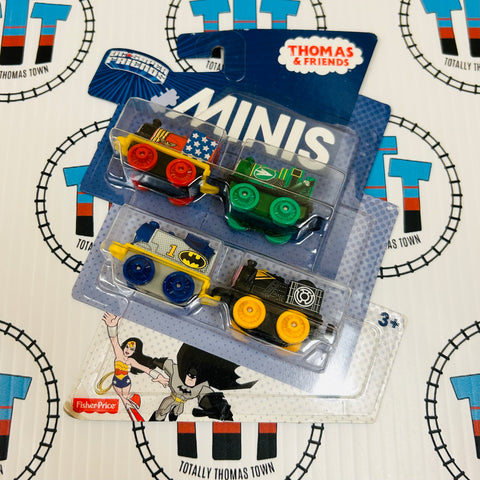 Minis DC Super Friends Pack of 4 New - Minis
