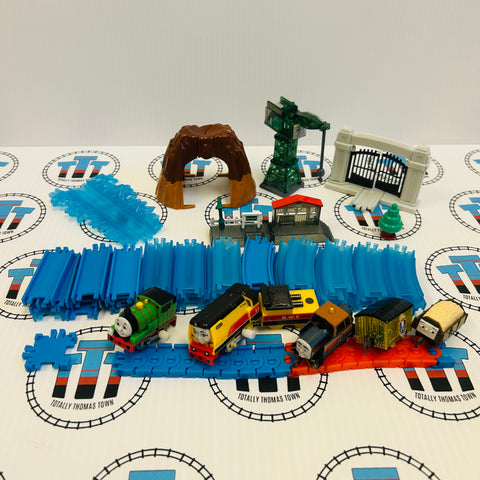 Capsule Plarail Set #2 See Notes - 58 Pieces Used