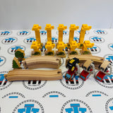 BRIO Sky Train Set #2 with Motorized Car (33925/33930) Wooden - Used