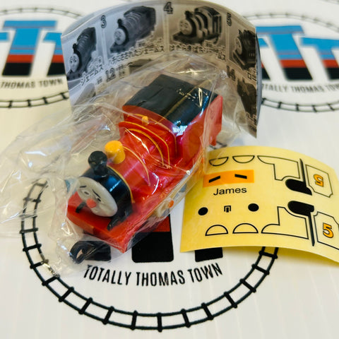 Bee Sting James Capsule Plarail Pull Along with Stickers - New