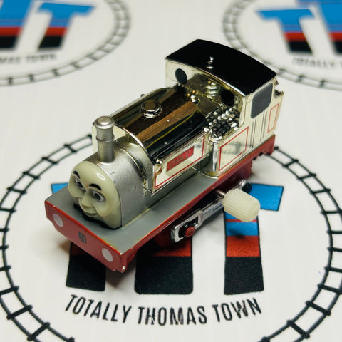Metallic Stanley Missing/Peeling Stickers Capsule Plarail Wind Up - Used